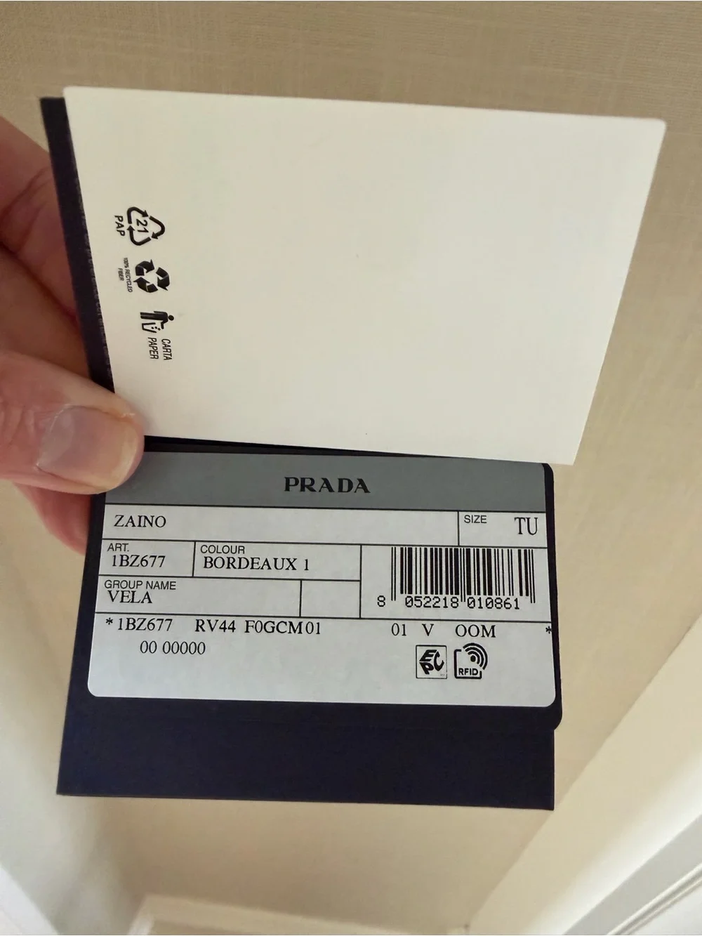 Prada nylon backpack